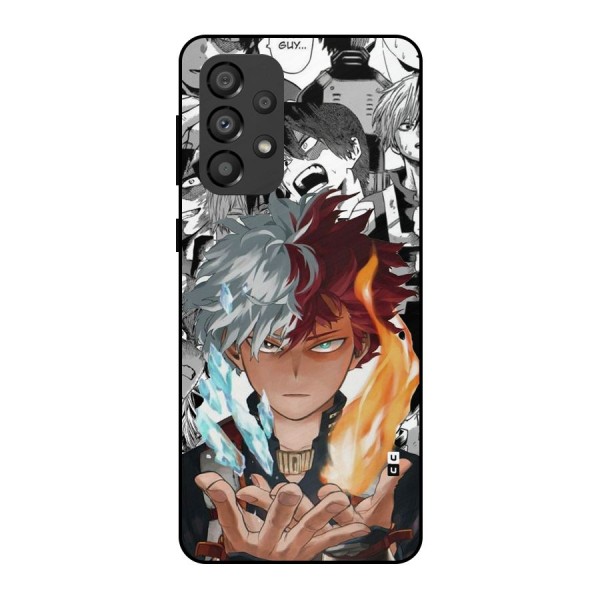 Young Todoroki Metal Back Case for Galaxy A33 5G