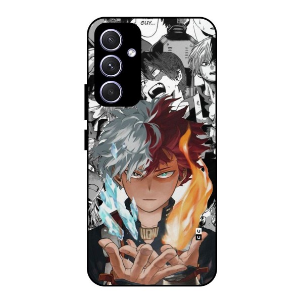 Young Todoroki Metal Back Case for Galaxy A54