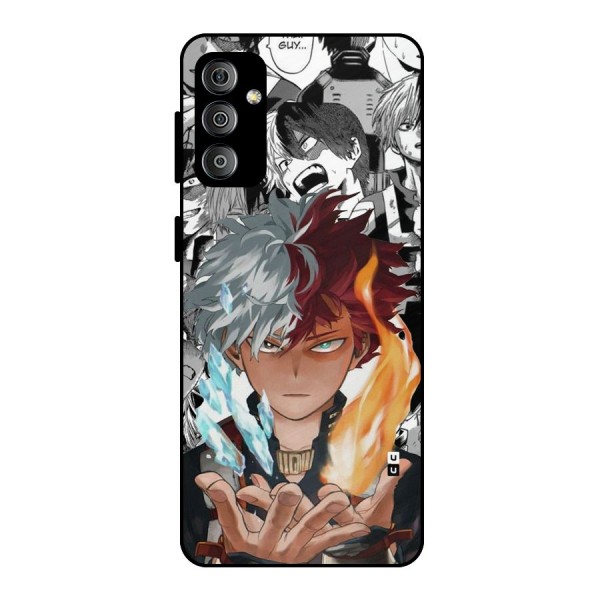 Young Todoroki Metal Back Case for Galaxy F23