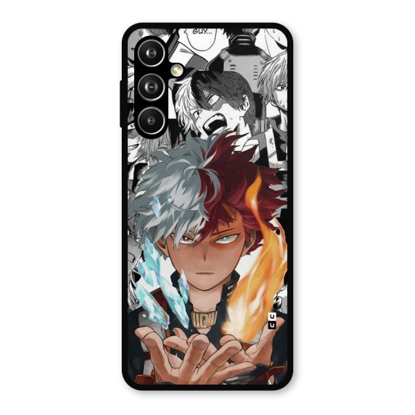 Young Todoroki Metal Back Case for Galaxy F54