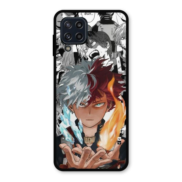 Young Todoroki Metal Back Case for Galaxy M32