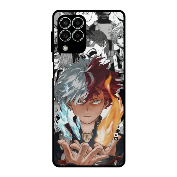 Young Todoroki Metal Back Case for Galaxy M33