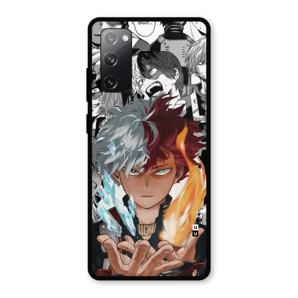 Young Todoroki Metal Back Case for Galaxy S20 FE