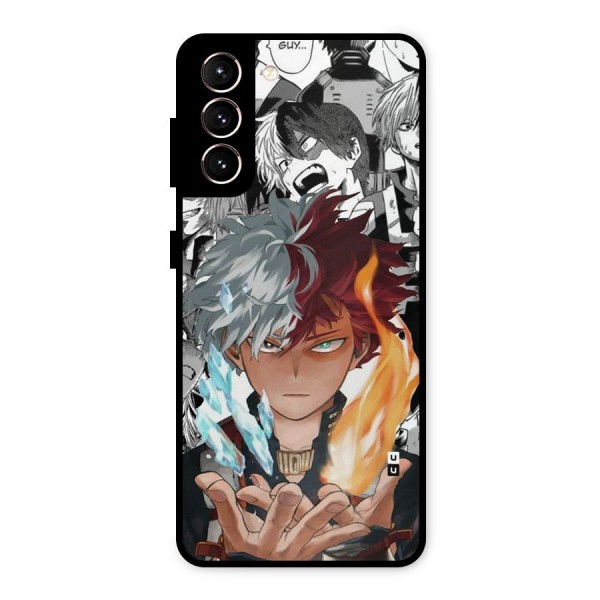 Young Todoroki Metal Back Case for Galaxy S21 5G