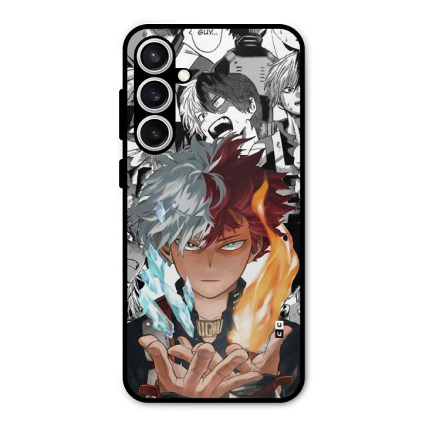 Young Todoroki Metal Back Case for Galaxy S23 FE