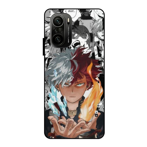 Young Todoroki Metal Back Case for Mi 11X Pro