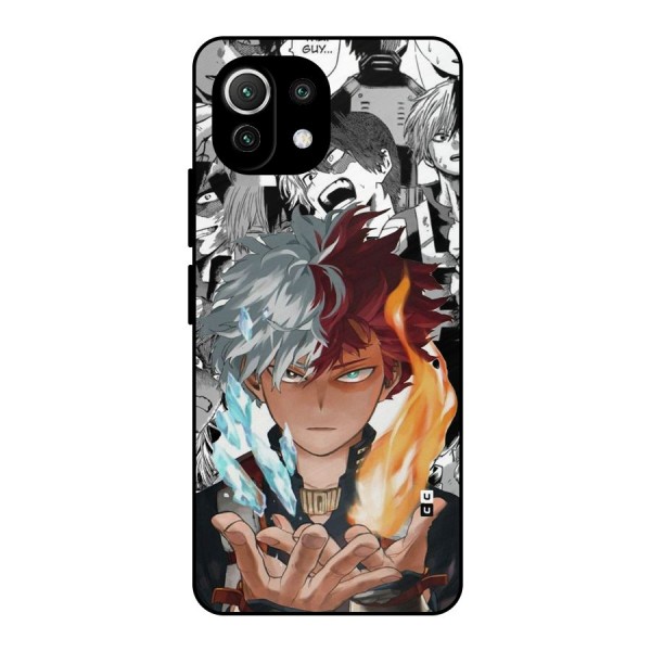 Young Todoroki Metal Back Case for Mi 11 Lite