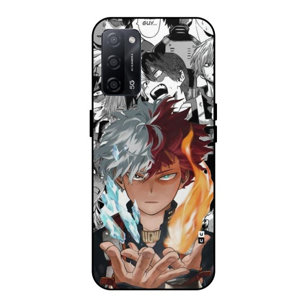 Young Todoroki Metal Back Case for Oppo A53s 5G