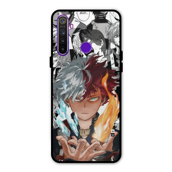 Young Todoroki Metal Back Case for Realme 5i