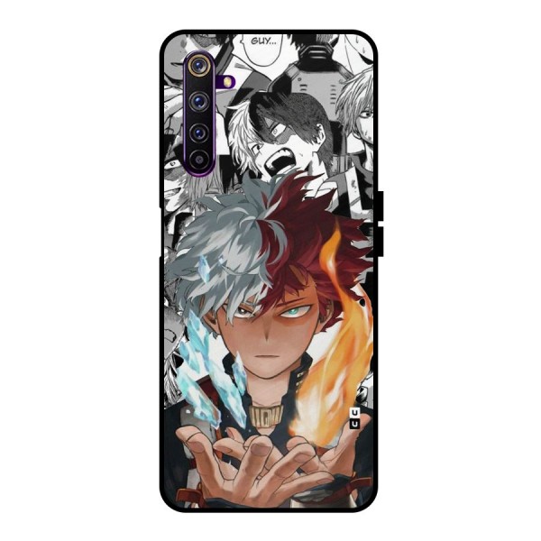 Young Todoroki Metal Back Case for Realme 6 Pro