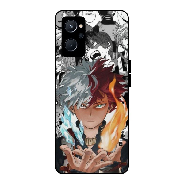 Young Todoroki Metal Back Case for Realme 9i 5G