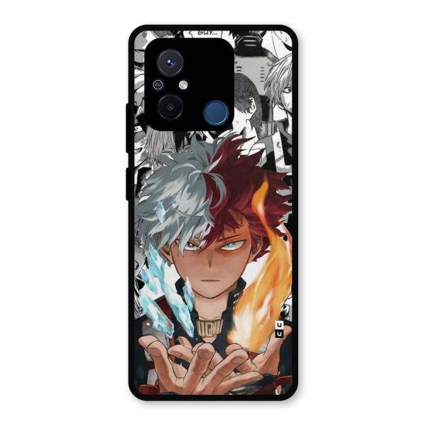 Young Todoroki Metal Back Case for Redmi 12C