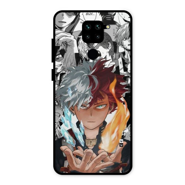 Young Todoroki Metal Back Case for Redmi Note 9