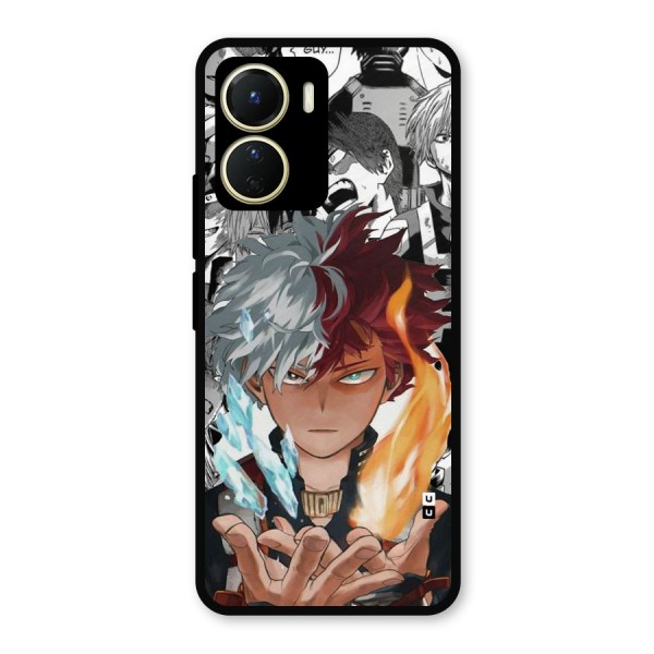 Young Todoroki Metal Back Case for Vivo T2x