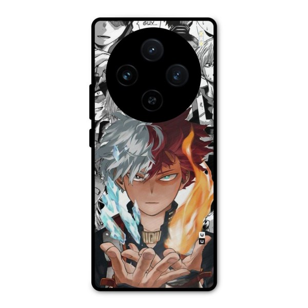 Young Todoroki Metal Back Case for Vivo X100