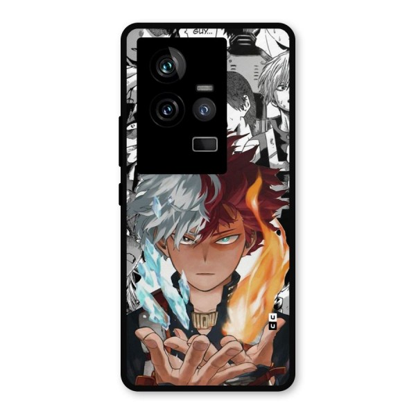 Young Todoroki Metal Back Case for iQOO 11 5G