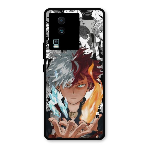 Young Todoroki Metal Back Case for iQOO Neo 7