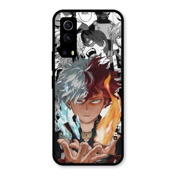 Young Todoroki Metal Back Case for iQOO Z3