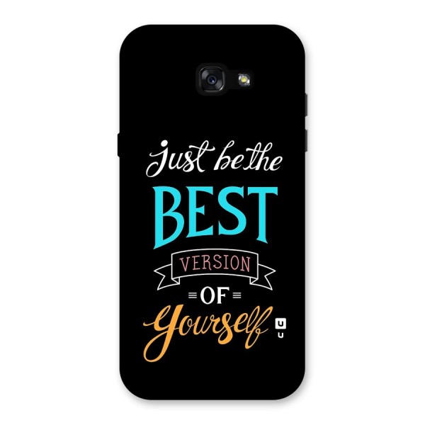 Your Best Version Back Case for Galaxy A7 (2017)