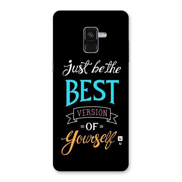 Your Best Version Back Case for Galaxy A8 Plus