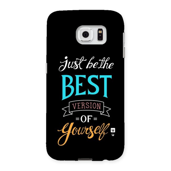 Your Best Version Back Case for Galaxy S6