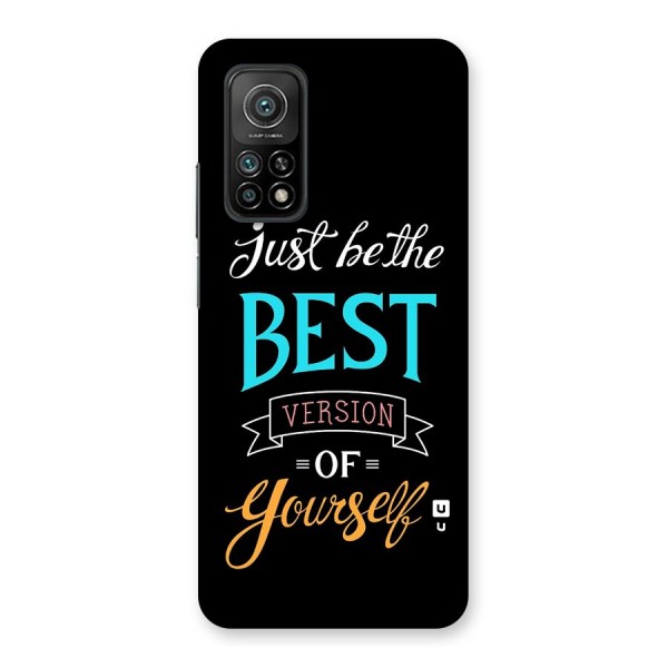 Your Best Version Back Case for Mi 10T Pro 5G