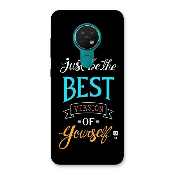 Your Best Version Back Case for Nokia 7.2