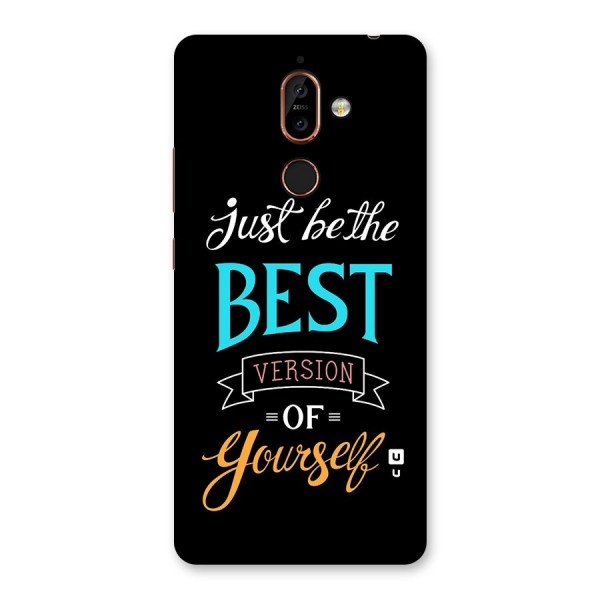 Your Best Version Back Case for Nokia 7 Plus