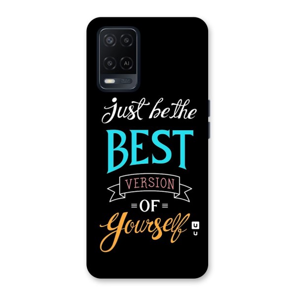 Your Best Version Back Case for Oppo A54