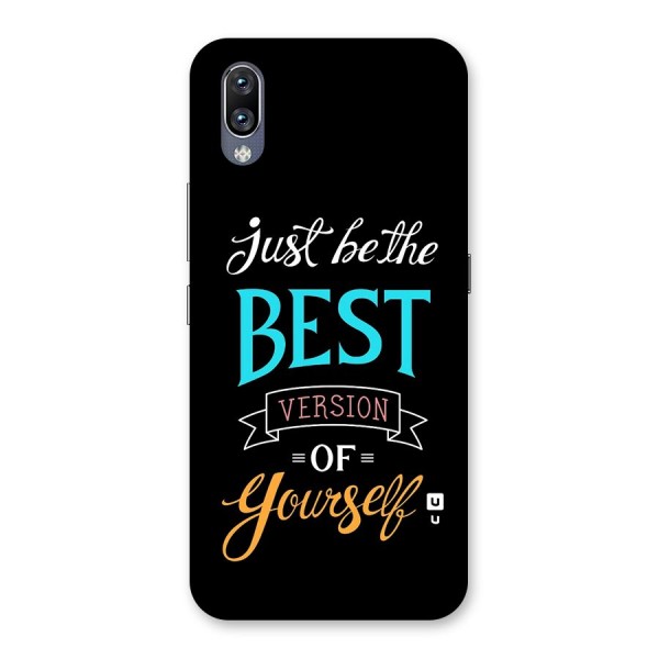 Your Best Version Back Case for Vivo NEX