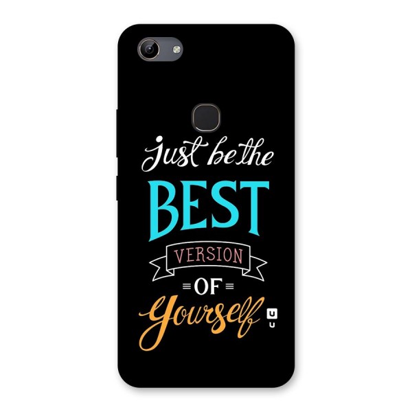 Your Best Version Back Case for Vivo Y81