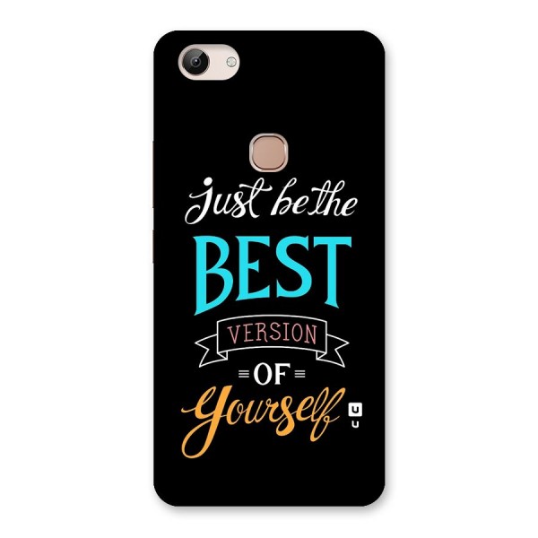 Your Best Version Back Case for Vivo Y83