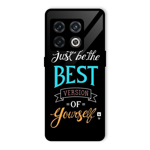 Your Best Version Glass Back Case for OnePlus 10 Pro 5G