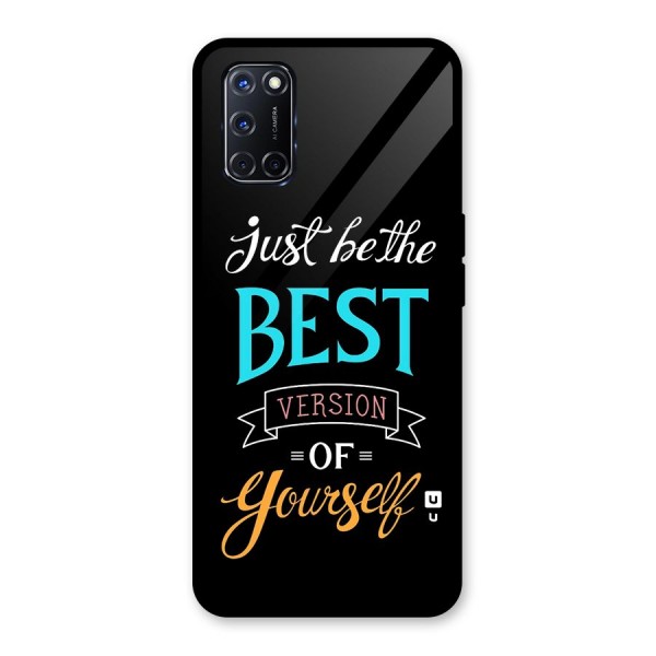 Your Best Version Glass Back Case for Oppo A52