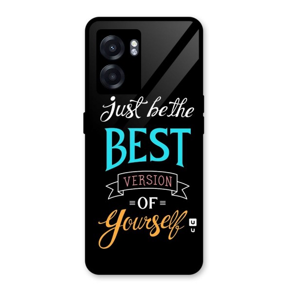 Your Best Version Glass Back Case for Oppo K10 (5G)