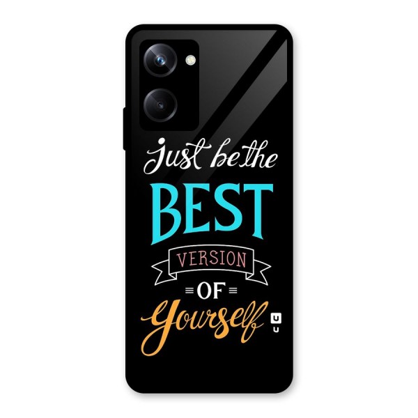 Your Best Version Glass Back Case for Realme 10 Pro