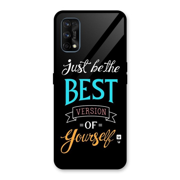 Your Best Version Glass Back Case for Realme 7 Pro