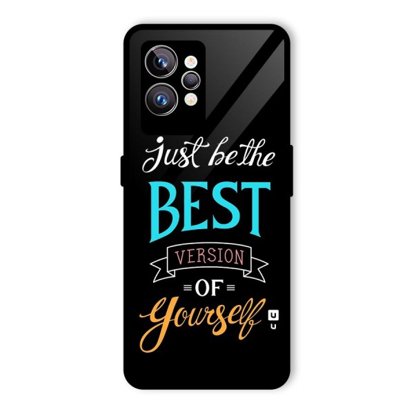 Your Best Version Glass Back Case for Realme GT2 Pro