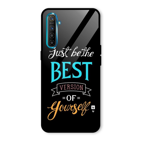 Your Best Version Glass Back Case for Realme XT