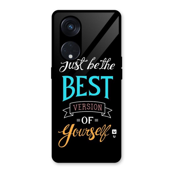 Your Best Version Glass Back Case for Reno8 T 5G