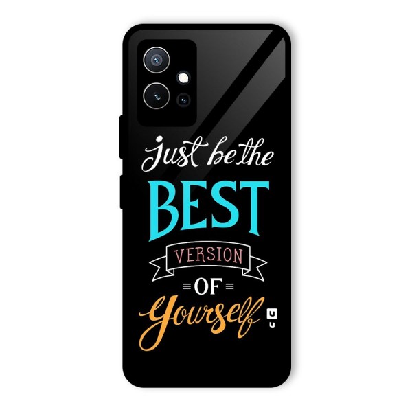 Your Best Version Glass Back Case for Vivo T1 5G