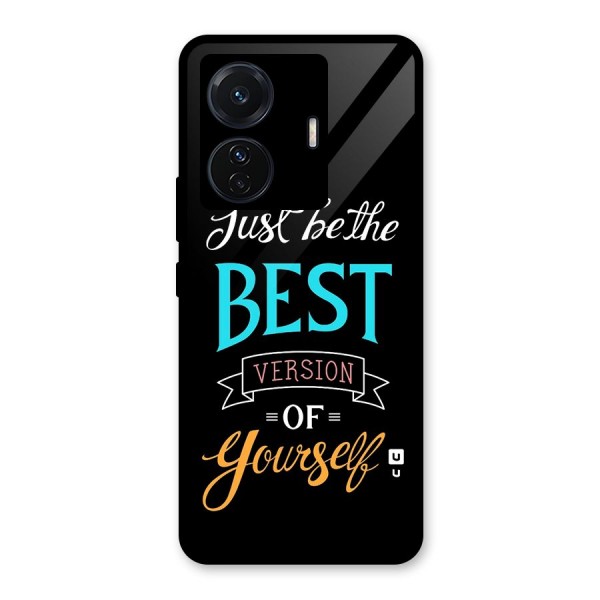 Your Best Version Glass Back Case for Vivo T1 Pro