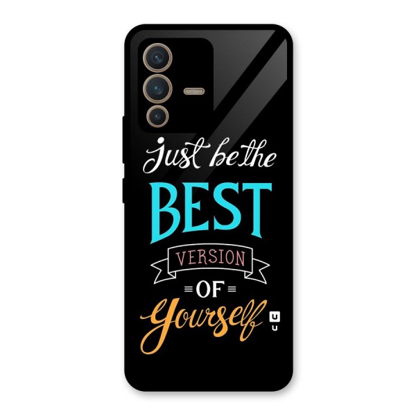 Your Best Version Glass Back Case for Vivo V23 5G