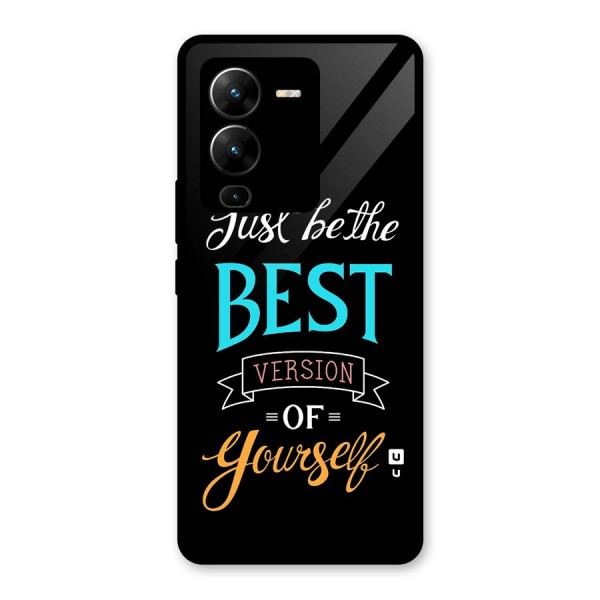 Your Best Version Glass Back Case for Vivo V25 Pro