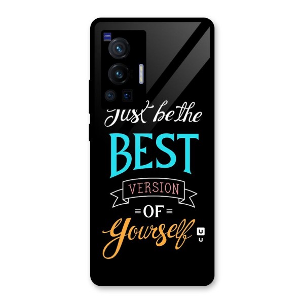 Your Best Version Glass Back Case for Vivo X70 Pro