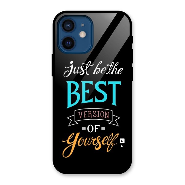 Your Best Version Glass Back Case for iPhone 12 Mini