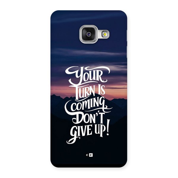 Your Turn Back Case for Galaxy A3 (2016)