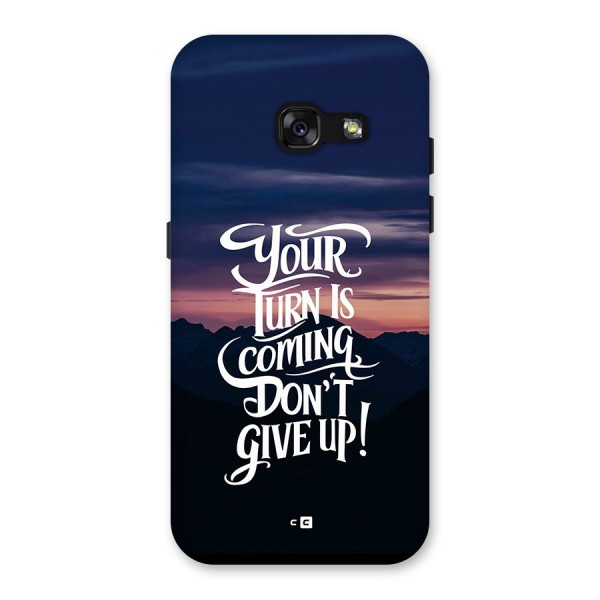 Your Turn Back Case for Galaxy A3 (2017)