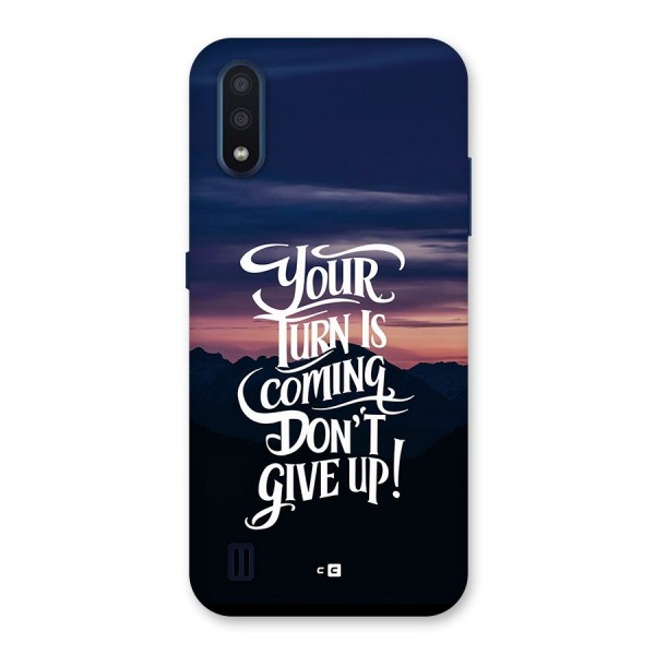 Your Turn Back Case for Galaxy M01