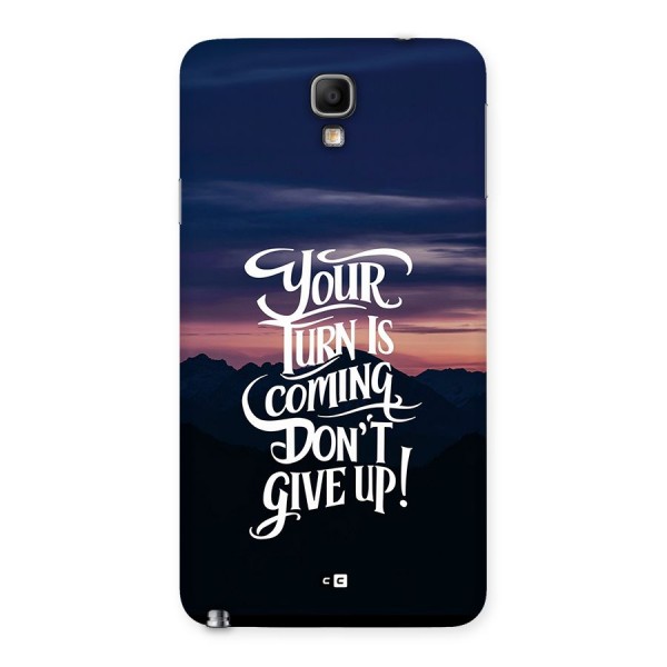 Your Turn Back Case for Galaxy Note 3 Neo